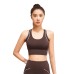 Alphabet Line Feel Fixed Integrated High Support Shock Absorbing Yoga Sports Bra