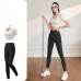 Yoga Neckline Tight Women's Fitness Yoga Short Sleeve Set Sports Top Gym Wear
