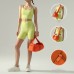Women Large Capacity Sports Leisure Rectangular Crossbody Tote Bag Yoga Fitness Handbag