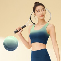 High Elastic Bare Feel Back Closure Yoga Sports Bra Women
