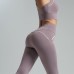 High Elasticity Slim Yoga Set Breathable Intense Workout Gear