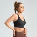 Cross Back Sports Bra Dual Strap Racerback Support Shaping Yoga Underwear