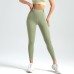 Seamless High Waist Lift Bottom Slimming Side Pocket Anti-Rise High Elastic Bare Feel Yoga Pants