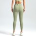 Seamless High Waist Lift Bottom Slimming Side Pocket Anti-Rise High Elastic Bare Feel Yoga Pants