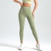Seamless High Waist Lift Bottom Slimming Side Pocket Anti-Rise High Elastic Bare Feel Yoga Pants