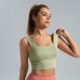 Wide Strap Backless Sports Bra Anti-Shock Anti-Sagging Running Fitness Supportive