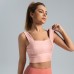 Wide Strap Backless Sports Bra Anti-Shock Anti-Sagging Running Fitness Supportive