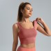 Wide Strap Backless Sports Bra Anti-Shock Anti-Sagging Running Fitness Supportive