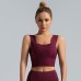 Wide Strap Backless Sports Bra Anti-Shock Anti-Sagging Running Fitness Supportive