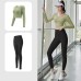 Peach Yoga Back Support Set Non-Bra Yoga Pants High Waist Lift Buttocks Bare Feel Fitness Outfit