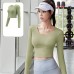 Peach Yoga Back Support Set Non-Bra Yoga Pants High Waist Lift Buttocks Bare Feel Fitness Outfit