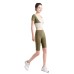 Summer Women Yoga Set Peach Patchwork Naked Feel Fitness Tight Outfit