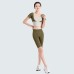 Summer Women Yoga Set Peach Patchwork Naked Feel Fitness Tight Outfit