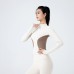 Color Block Slimming Yoga Jacket Women Running Sports Fitness Outfit