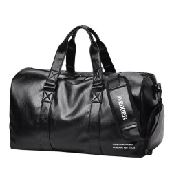 Premium Sport Fitness Bag Waterproof Compartment Compatible with Luggage