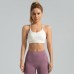High Elastic Neckline Seamless Padded Sports Bra Yoga Backless Tank