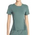 Sport T-Shirt Women Mesh Breathable Running Fitness Short Sleeve Yoga Top