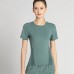 Sport T-Shirt Women Mesh Breathable Running Fitness Short Sleeve Yoga Top