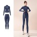 Autumn Yoga Set Breathable Athletic Tight Letter Print Running Outfit
