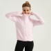 Women Summer Hooded Sun Protective Jacket Women Outdoor Jacquard Breathable UV Block