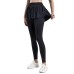 New Style Yoga Pants Layered Running Fitness Anti-Exposure Loose Skirt Pants Quick Dry Gym Leggings