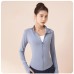 High Elastic Sports Jacket Women's Fitness Cycling Yoga Running Top