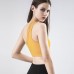 Yoga Sports Bra Single Shoulder Strap Lift Slope Back Running Fitness Tank Top Shock Absorption Support Cup