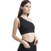 Yoga Sports Bra Single Shoulder Strap Lift Slope Back Running Fitness Tank Top Shock Absorption Support Cup