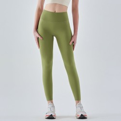 Autumn Thin Fitness Outdoor Running Peach Butt Lift Seamless Barefeel Yoga Pants for Women