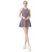 Sporty Maxi Dress Women Tennis Badminton Anti-Exposure Liner Halterback Nude Sensation