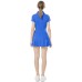 Spring Summer New Arrival Sport Dress Women Tennis Skirt Badminton Mid Length Anti-Exposure Liner Pants Shirt Collar Half Skirt