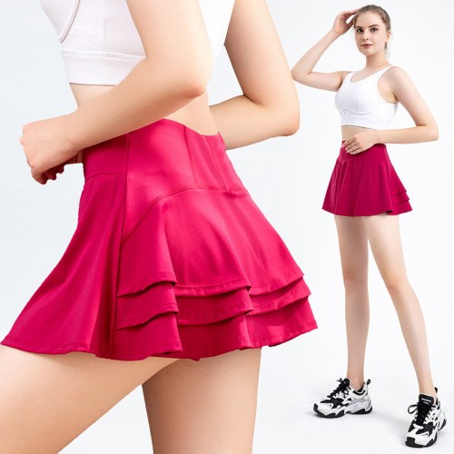 Short Yoga Skirt Women Running Fitness Tennis Pleated Golf Skirt