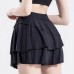 Yoga Shorts Skirt Adult Fake Two-Piece Half-Dress Quick-Dry Running Tennis Skirt Cake Dress Female