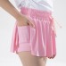 Child's Trendy Butterfly Shorts Running Tennis Skort Pockets Sport Skirt