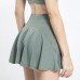 Yoga Short Skirt Women Quick Dry Running Fitness Badminton Skirt Half Body Anti-Exposure Tennis Skirt Female