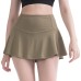 High Waist Yoga Running Fitness Tennis Quick Dry Shorts Skirt