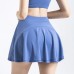 Yoga Tennis Outfit Sports Bra Running Set Fitness Tennis Anti-Exposure Skirt Pants Women