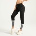 High-Waisted Tummy-Lifting Slimming Yoga Pants for Women with Striped Patches High-Rise Design