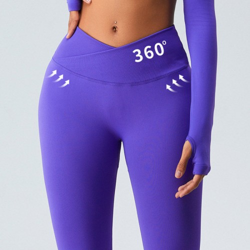 Women Seamless High Waist Peach Hip Lifting Quick Dry Yoga Pants