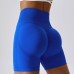 Women Seamless Peach Hip-Lifting High Waist Fitness Tight Yoga Shorts