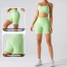 New Seamless Women's Peach Hip Tight Yoga Shorts