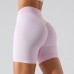 New Seamless Women's Peach Hip Tight Yoga Shorts