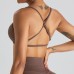 Women Quick-Drying Breathable Seamless Cross-Back Yoga Bra