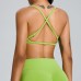 Women Quick-Drying Breathable Seamless Cross-Back Yoga Bra