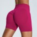Seamless Three-quarter Fitness Women's High Waist Peach Hip-lifting Sports Tight Quick-drying Yoga Shorts