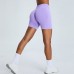 Seamless Three-quarter Fitness Women's High Waist Peach Hip-lifting Sports Tight Quick-drying Yoga Shorts