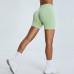 Seamless Three-quarter Fitness Women's High Waist Peach Hip-lifting Sports Tight Quick-drying Yoga Shorts