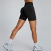Seamless Three-quarter Fitness Women's High Waist Peach Hip-lifting Sports Tight Quick-drying Yoga Shorts