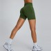 Seamless Three-quarter Fitness Women's High Waist Peach Hip-lifting Sports Tight Quick-drying Yoga Shorts