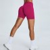 Seamless Three-quarter Fitness Women's High Waist Peach Hip-lifting Sports Tight Quick-drying Yoga Shorts